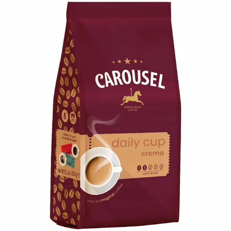 Carousel Daily Cup Crema boabe de cafea 1 kg