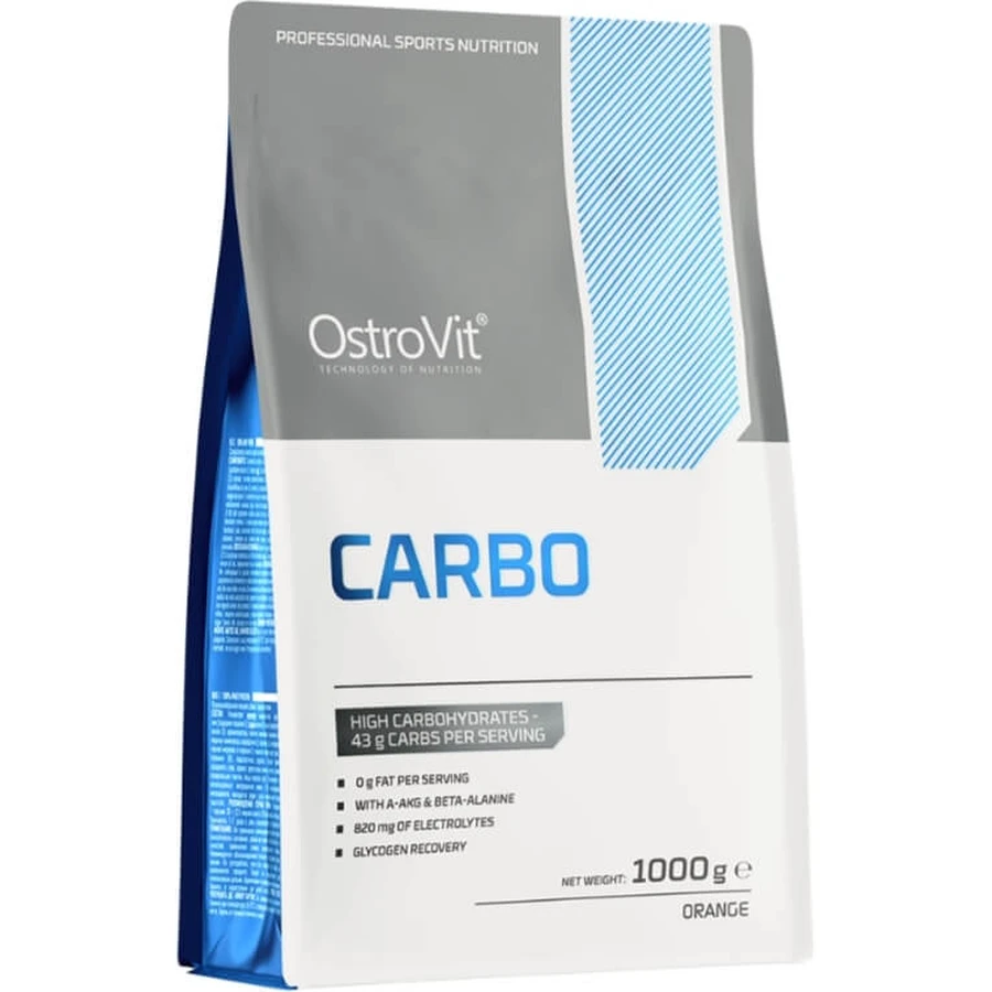 OstroVit Carbo goût orange 1000 g