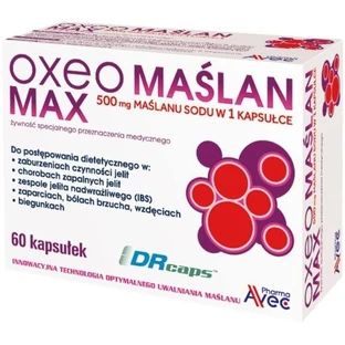 Oxeo Butyrate Max 60 gélules.