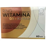 Ring Vitamin D3 + K2 Max 60 Kapseln.
