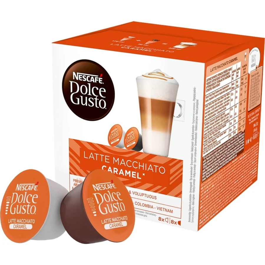 Nescafe Dolce Gusto Latte Macchiato carmel 16 capsules