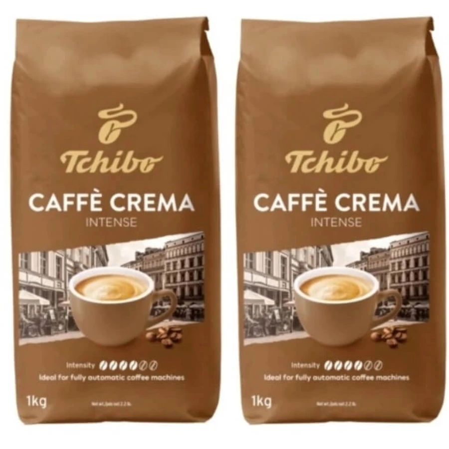 Tchibo Caffe Crema Intense Kawa Ziarnista 1 kg Wielopak x 2: ceny i cechy