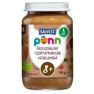 Salvest Ponn Bio carne de vită cu hrișcă și legume ...