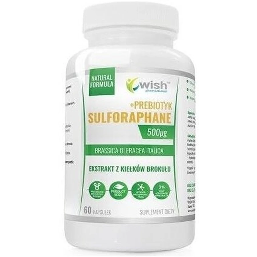 Wish Sulforafaan 500 mcg 60 capsules