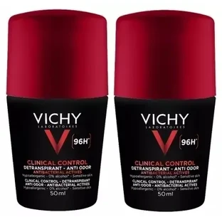 Vichy Clinical Control Anti-Odor Deodorant 96H Lot 2 x ...