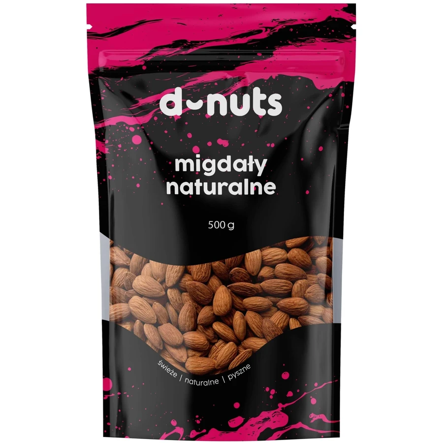 D-nuts Almendras Naturales 500 g