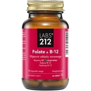Labs212 Folaat & B-12 120 capsules.