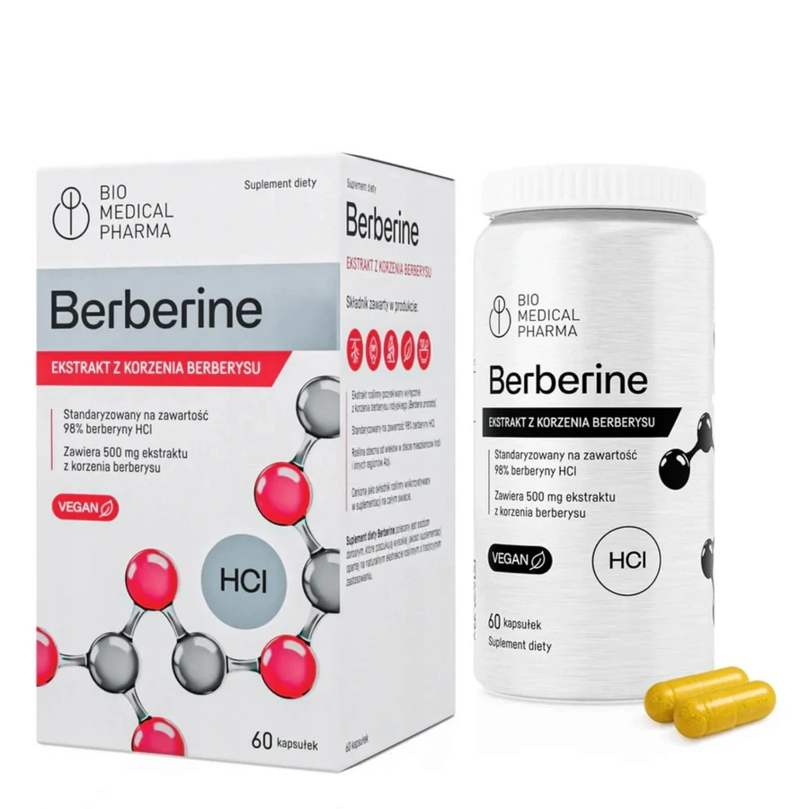 Bio Medical Pharma Berberine HCl 60 capsule
