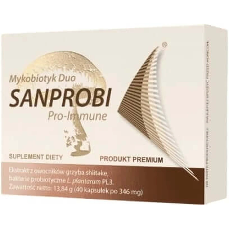Sanprobi Pro-Immune 40 cápsulas.