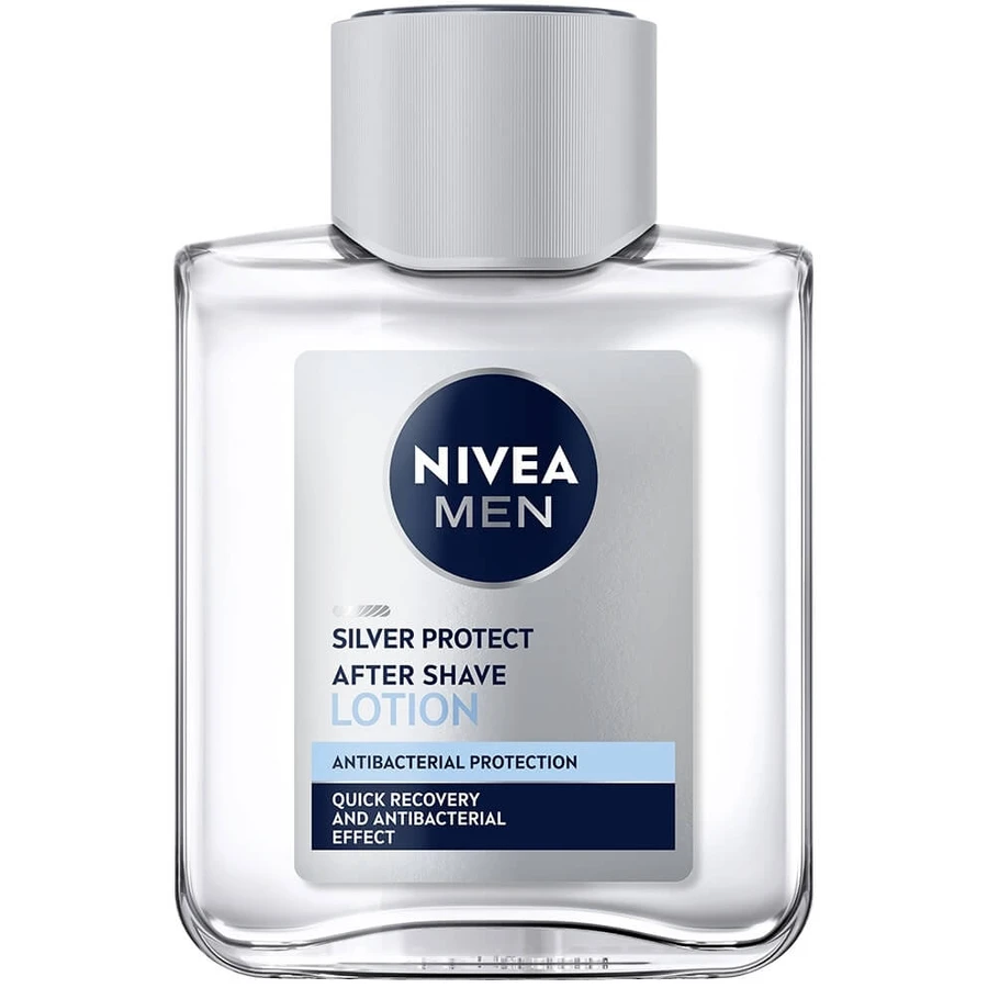 NIVEA MEN Agua para después del afeitado Silver Protect 100ml
