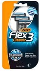 Bic FLEX 3 Classic razor 3 pieces.