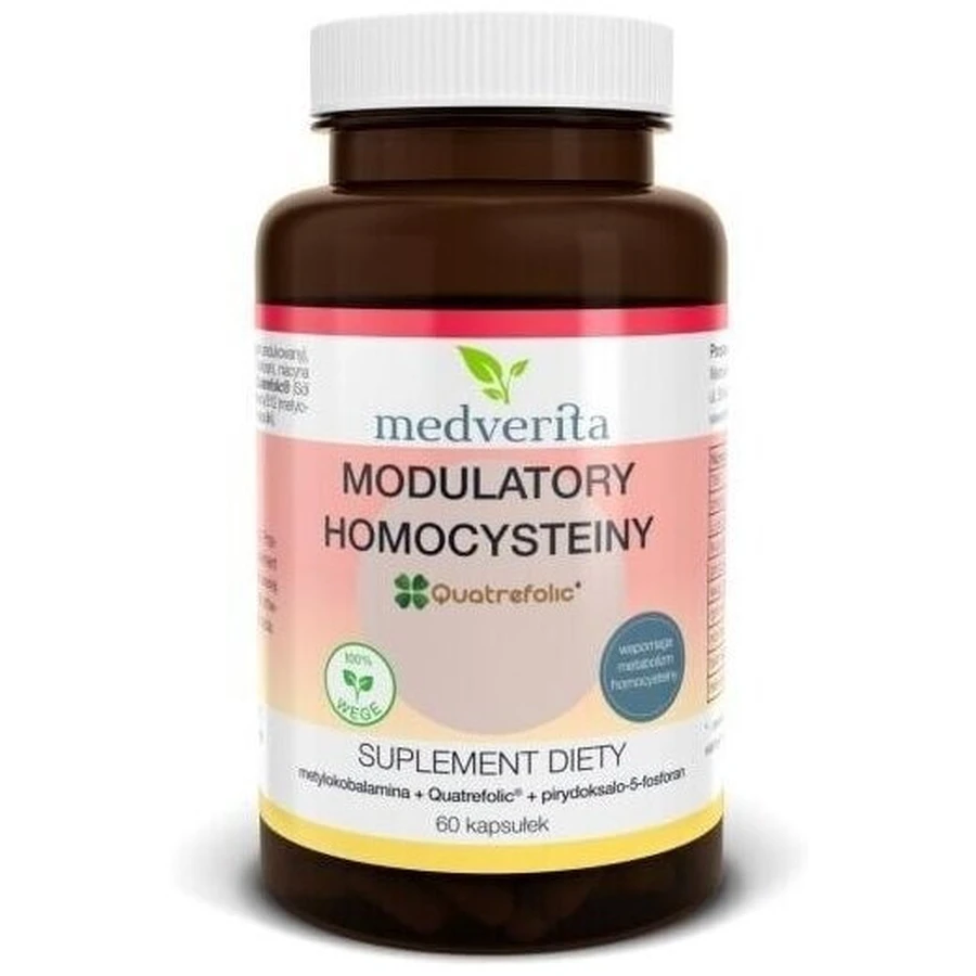 Modulatori dell'omocisteina Medverita 60 capsule