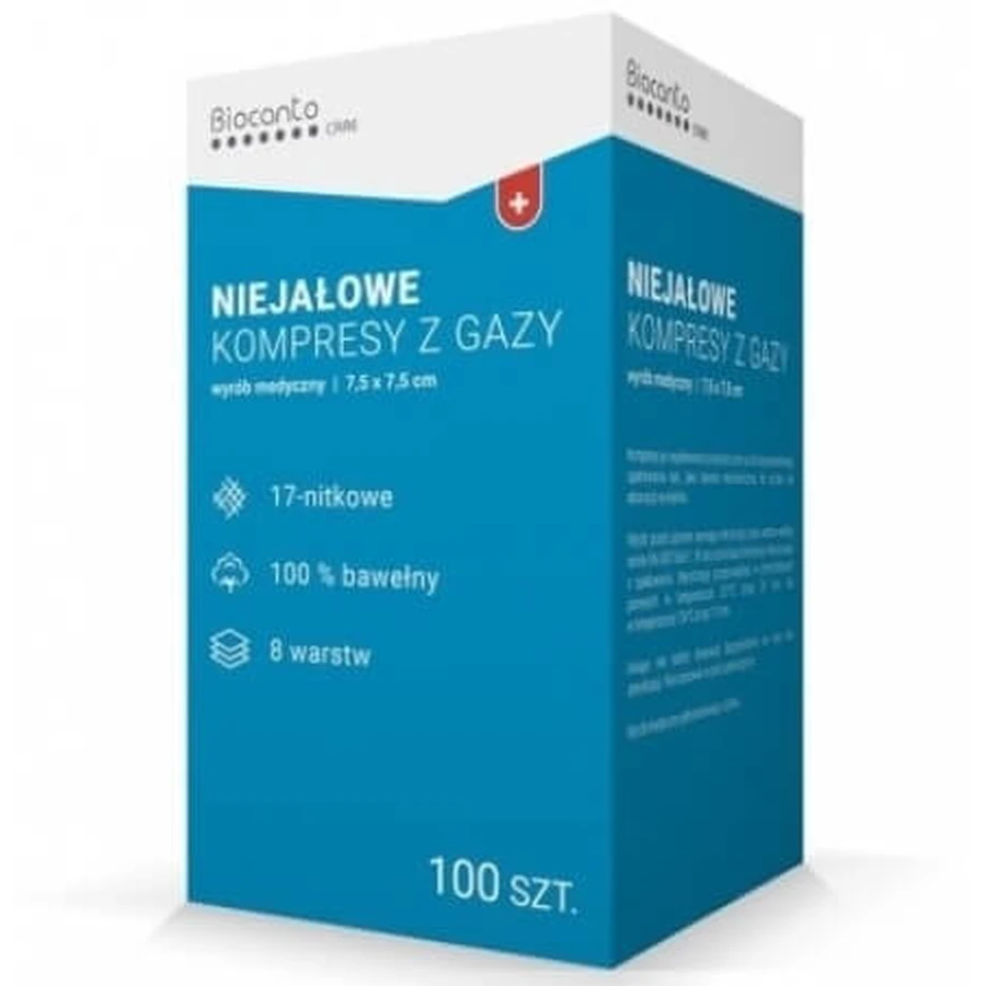 Biocanto Care compresse di garza non sterile a 17 fili 8 ...