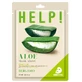 Bergamo Help Aloe Mask Sheet Moisturizing Mask with ...