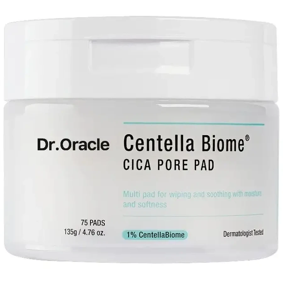 Dr.Oracle Centella Biome Pore Pad Płatki do twarzy 135 g: ceny i cechy