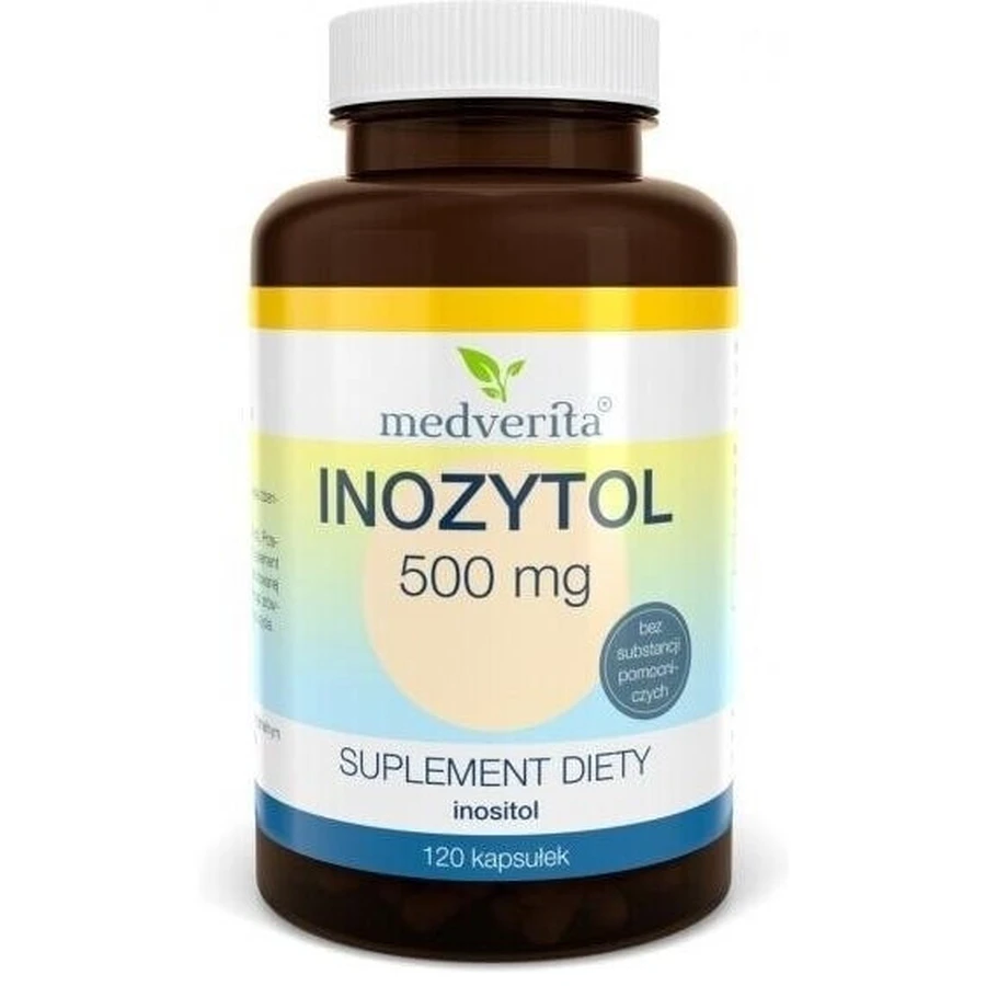 Medverita Inositol 500 mg 120 capsules