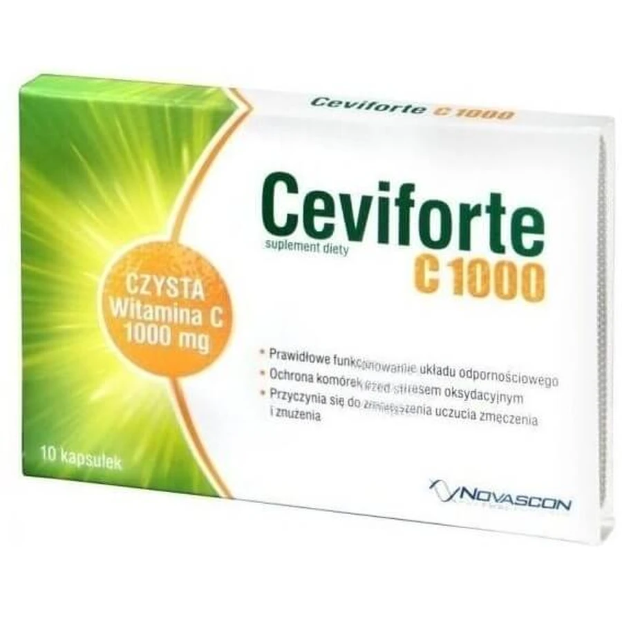 Ceviforte C 1000 10 cápsulas