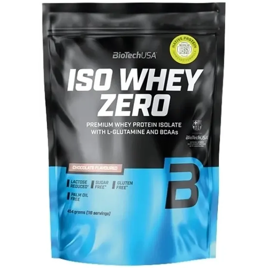 BioTech USA Iso Whey Zero sabor chocolate 454 g