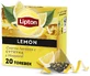 Lipton Schwarzer Express Tee mit Zitrone aus Spanien 20 ...