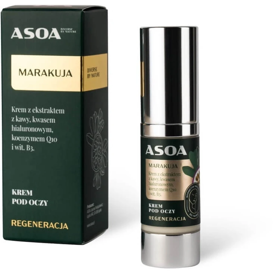 Asoa Krem pod oczy Marakuja 15 ml: ceny i cechy