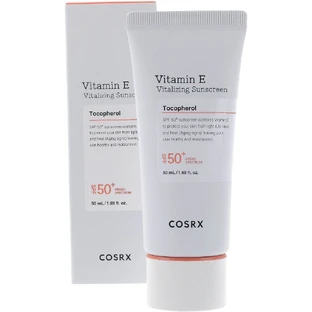 COSRX Vitamin E Vitalizing Sunscreen SPF50+ Cremă hrănitoare cu ...