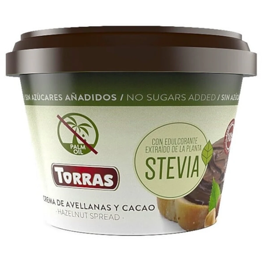 Torras Cacao-notencrème met Stevia 200 g