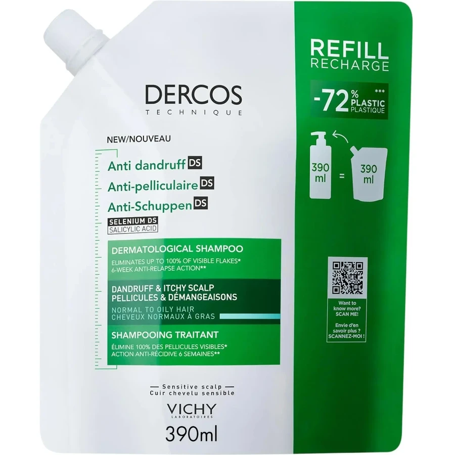 Vichy Dercos DS Șampon anti-mătreață pentru păr ...