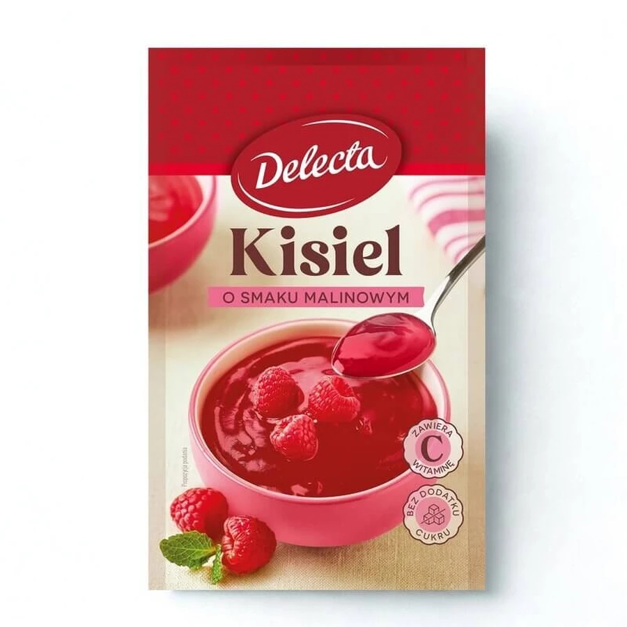 Delecta Kisiel Framboos Smaak 38 g