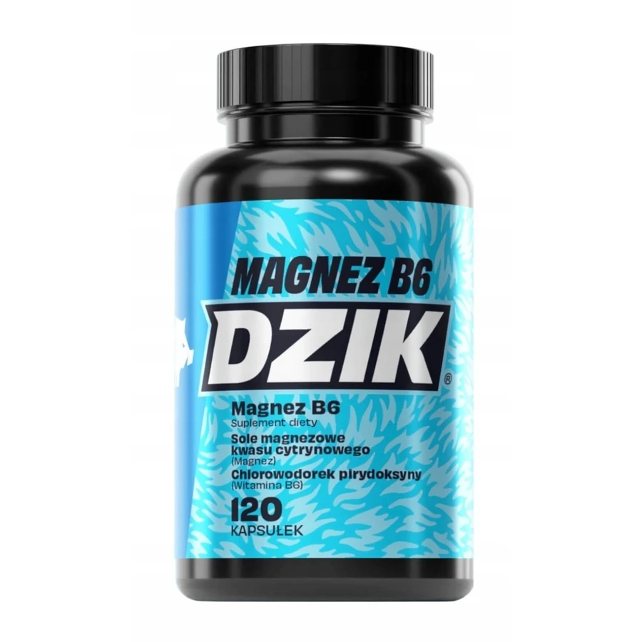 WK DZIK Magnesium B6 ( magnesium citrate ) 120 capsules