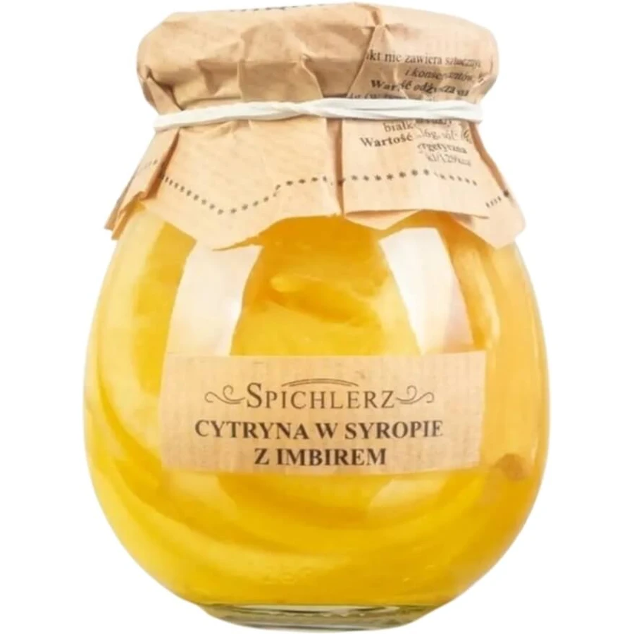 Green Touch Limoni sciroppati con zenzero per il tè 260 g