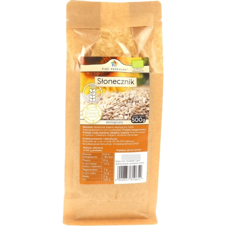 Five Transformations Gluten-free Sunflower BIO 500 g