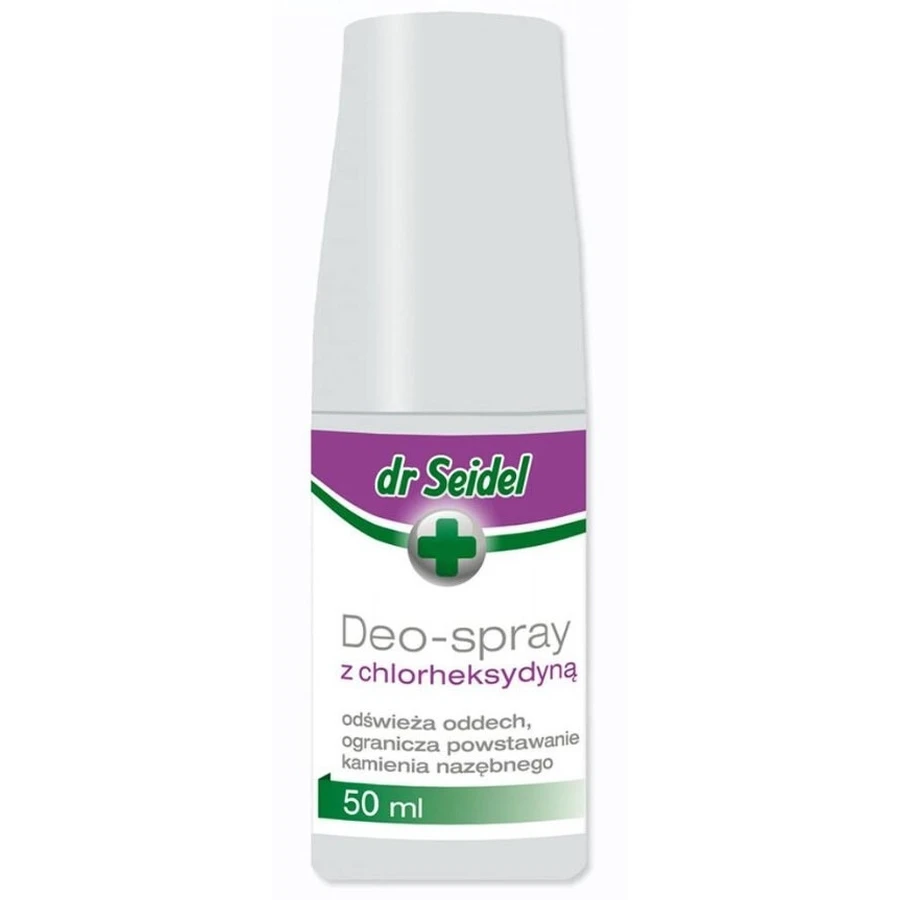 Deo-Spray z chlorheksyndą do pielęgnacji zębów 50 ml: ceny i cechy