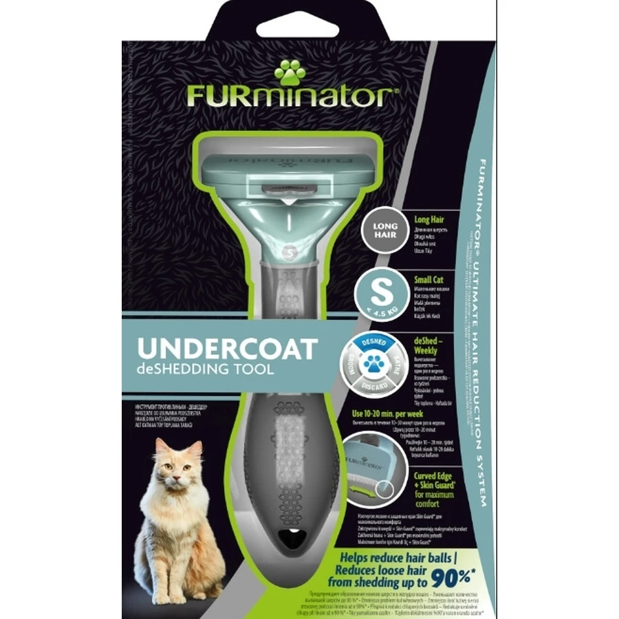 FURminator Brush for long-haired cats S