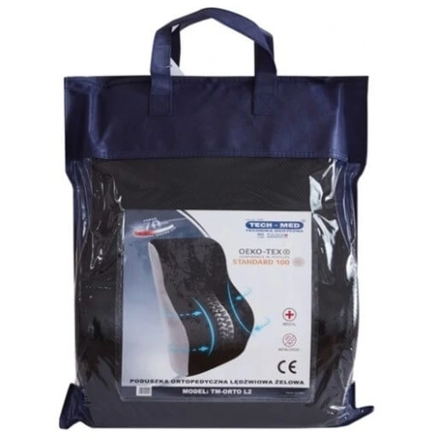 Tech Med Oreiller lombaire orthopédique en gel TM-ORTO L2
