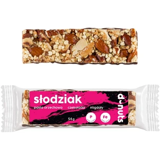 Baton de ciocolată D-nuts 54 g