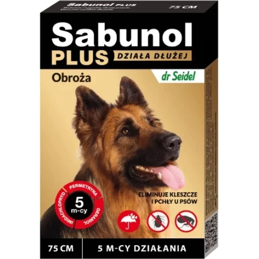 Sabunol GPI Plus flea collar for dogs 75 cm ...