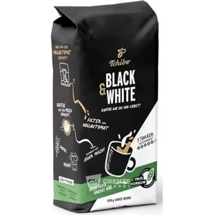 Tchibo Zwart-wit koffiebonen 1 kg.