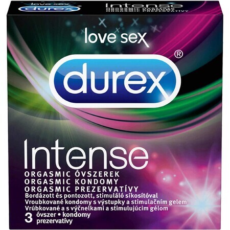 Durex Intense Orgasmic, X 3 buc