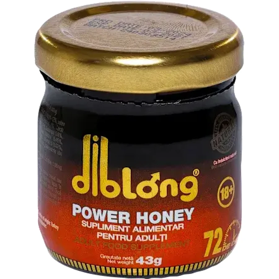 Diblong Power Miere afrodisiacă pentru el și ea, 43 g