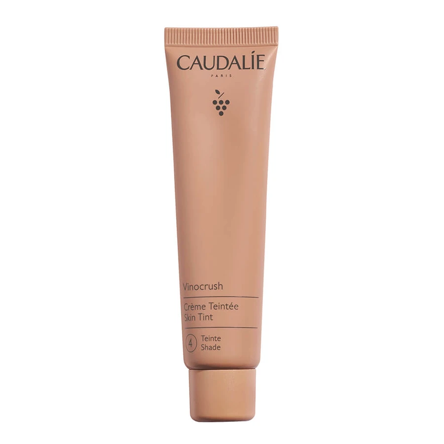 Caudalie | Vinocrush Tinte Piel Tono 4 Crema Facial Hidratación Media con Color | 30ml