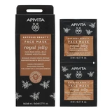 Apivita | Express Beauty | Gezichtsmasker met Koninklijke Gelei voor Versteviging & Versteviging &amp; Regeneratie | 2x8ml