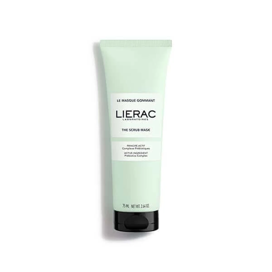 Lierac | Die Peeling-Maske mit Präbiotika-Komplex | 2 in 1 Gesichts-Peeling-Maske für Reinigung, Glättung & Peeling-Glanz | 75ml | 75ml