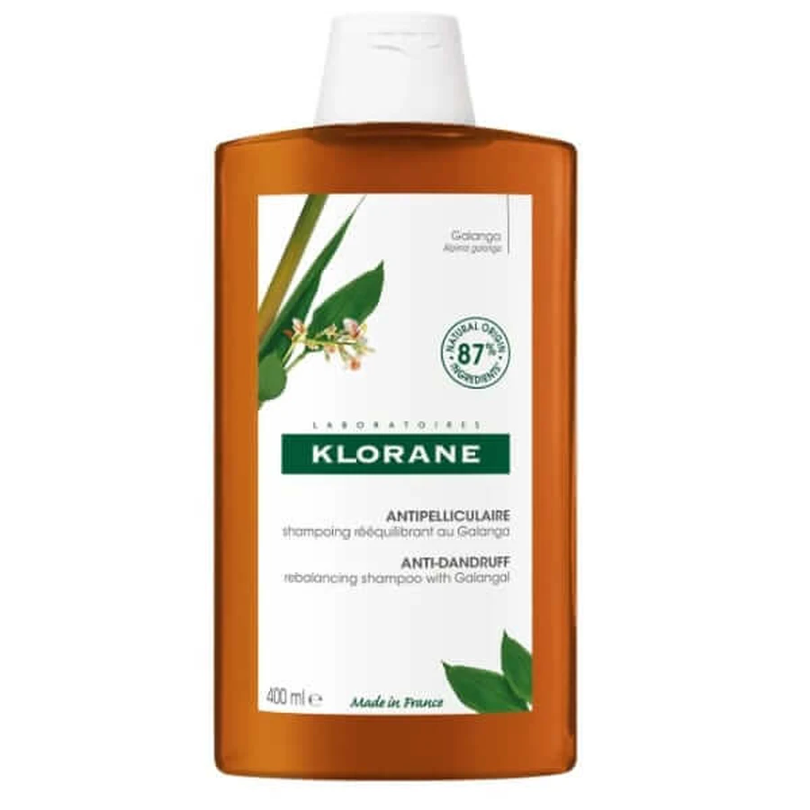 Klorane | Galanga Rebalancing Shampoo Shampoo gegen Schuppen | 400ml