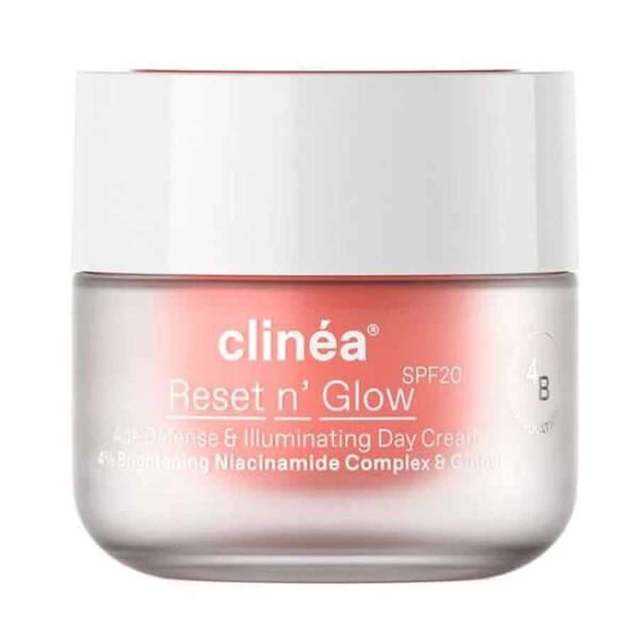 Clinéa | Reset n' Glow SPF20 | Anti-Aging und Glow Tagescreme | 50ml