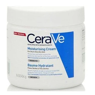 CeraVe | Krem nawilżający | Krem nawilżający do twarzy i ciała do pielęgnacji skóry suchej / bardzo suchej|454gr