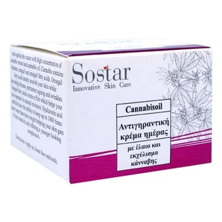 Sostar | Canabisoil Cremă de zi anti-îmbătrânire | 50ml