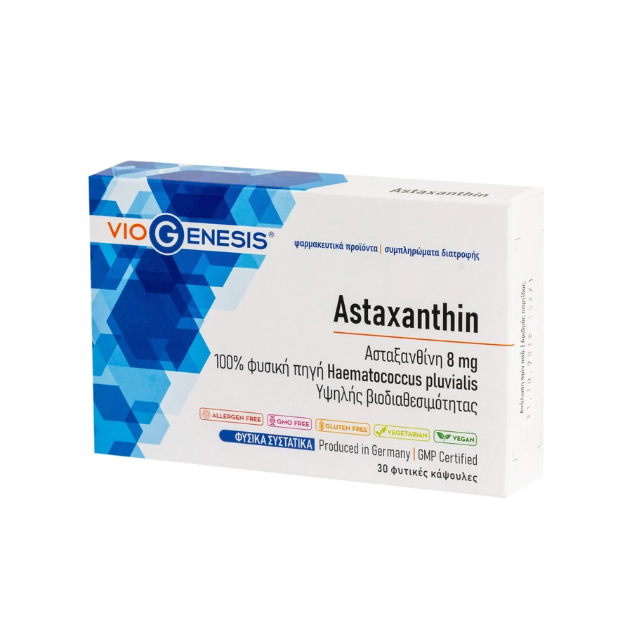 VioGenesis | Astaxantină 8 mg | 30 caps
