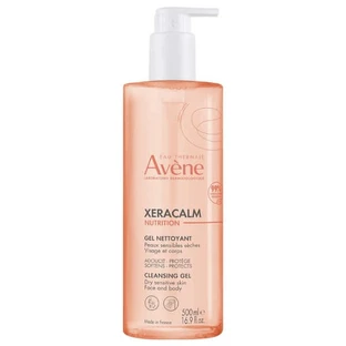 Avene | XeraCalm Nutrition Reinigingsgel | Reinigingsgel voor Gezicht & Gezichtsverzorging Lichaam | 500ml | 500ml