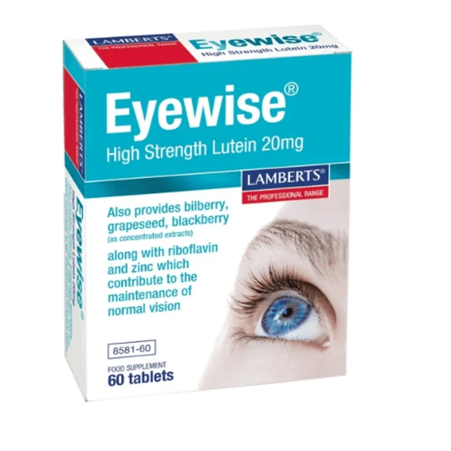 Lamberts | Eyewise Luteină de înaltă rezistență, sănătatea ochilor | 60tabs