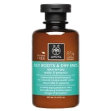 Apivita | Balancing Shampoo voor Vette Wortels en Droge Ogen met Brandnetel & Brandnetel? Propolis | 250ml